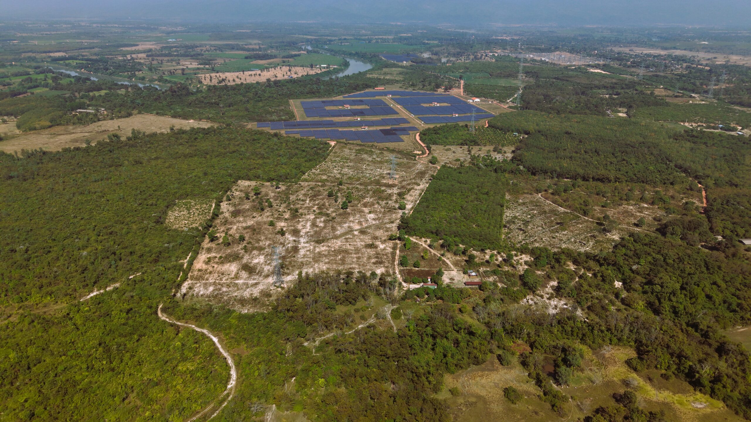 Project site in Vientiane, Laos - 35.65 hectare area